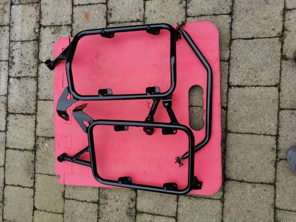 BMW R1200/1250 AVONTUURLIJKE ALU KOFFERHOUDER, Motoren, Accessoires | Koffers en Tassen, Ophalen of Verzenden, Zo goed als nieuw