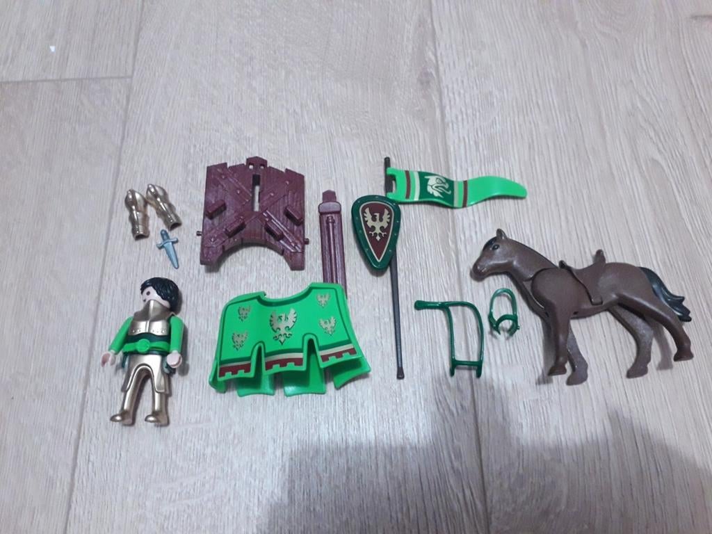 Chevalier Playmobil médiéval, Enlèvement, Comme neuf