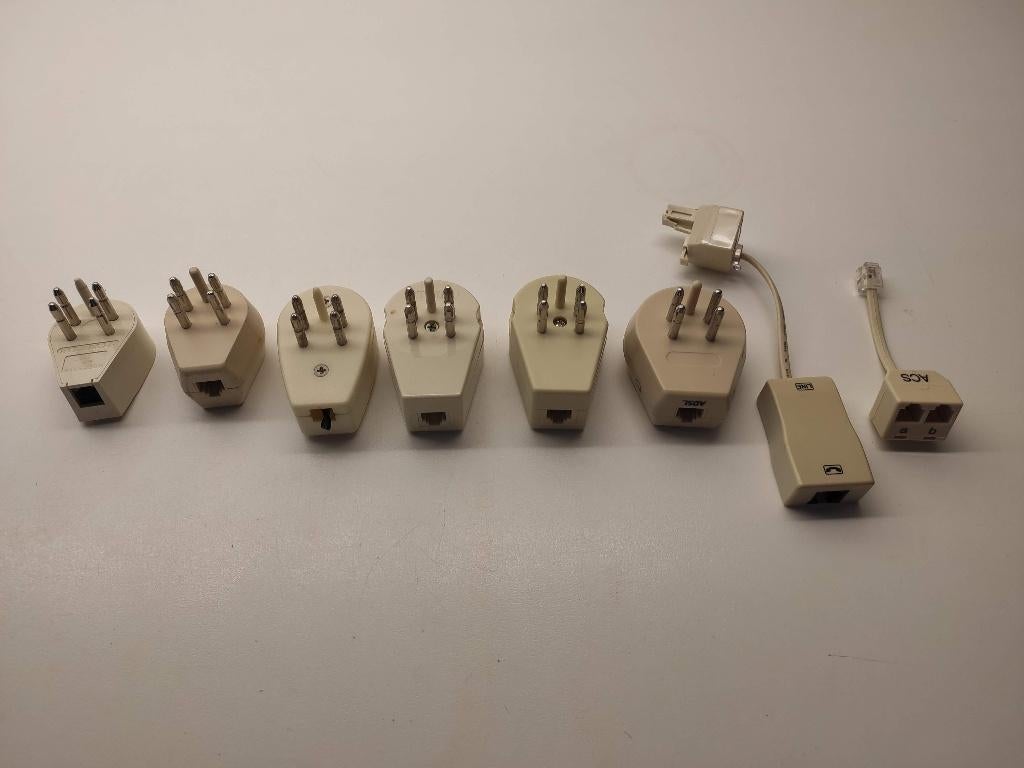 Telefoonstekker, Telecommunicatie, Ophalen, Gebruikt