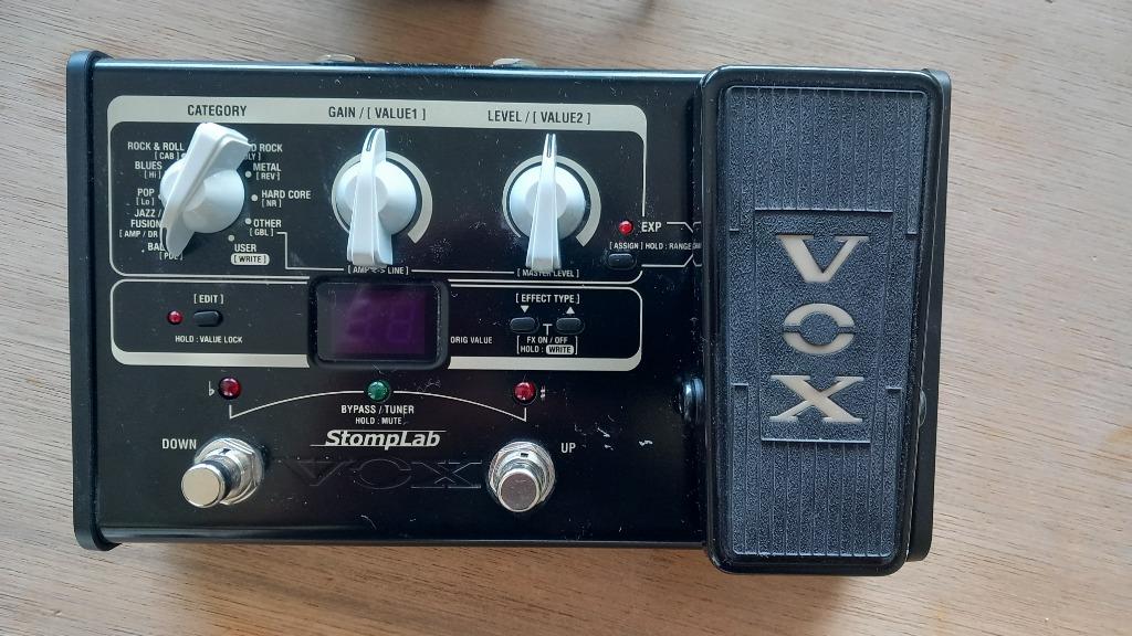 VOX StompLab IIG modeling gitaar effect processor, Muziek en Instrumenten, Effecten, Ophalen, Zo goed als nieuw, Multi-effect