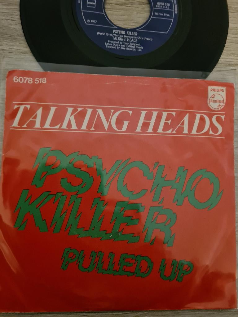 Talking Heads/ psycho killer, Enlèvement ou Envoi, Single, Utilisé, Pop