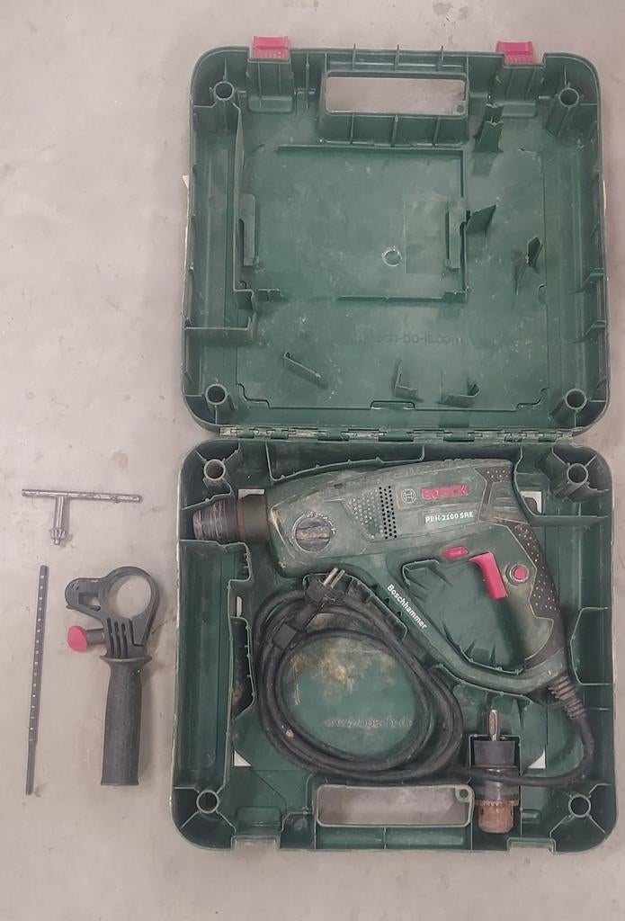 Bosch boorhamer boormachine, Doe-het-zelf en Bouw, Gereedschap | Boormachines, Ophalen, Zo goed als nieuw, Boormachine