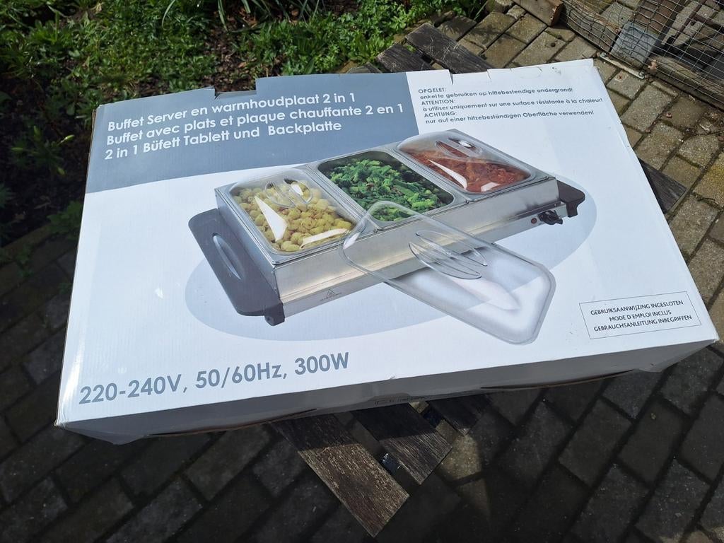 Warmhoudschalen, Tuin en Terras, Ophalen, Zo goed als nieuw
