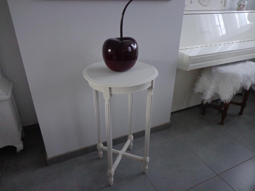 Guéridon, Maison & Meubles, Rond, Moins de 55 cm, Enlèvement, Utilisé