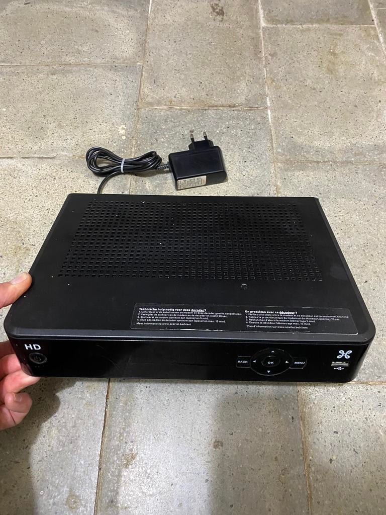 TV - Proximus HD-decoder - Belgacom, prijs: 10€, Ophalen of Verzenden, Gebruikt, Decoder