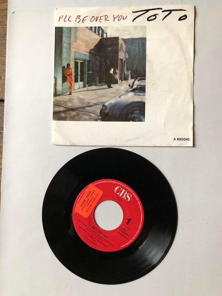 TOTO : I'll be over you ( 1986), Verzenden, Zo goed als nieuw