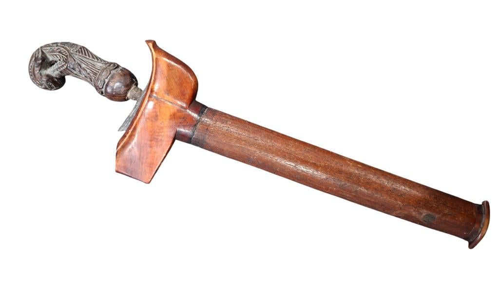 Keris de Sumatra ancienne avec manche madurais — XIXe siècle, Enlèvement ou Envoi