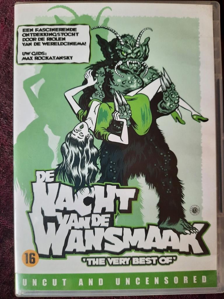 De Nacht van de wansmaak , very best uncut uncensored, CD & DVD, DVD | Horreur, Comme neuf, Enlèvement ou Envoi
