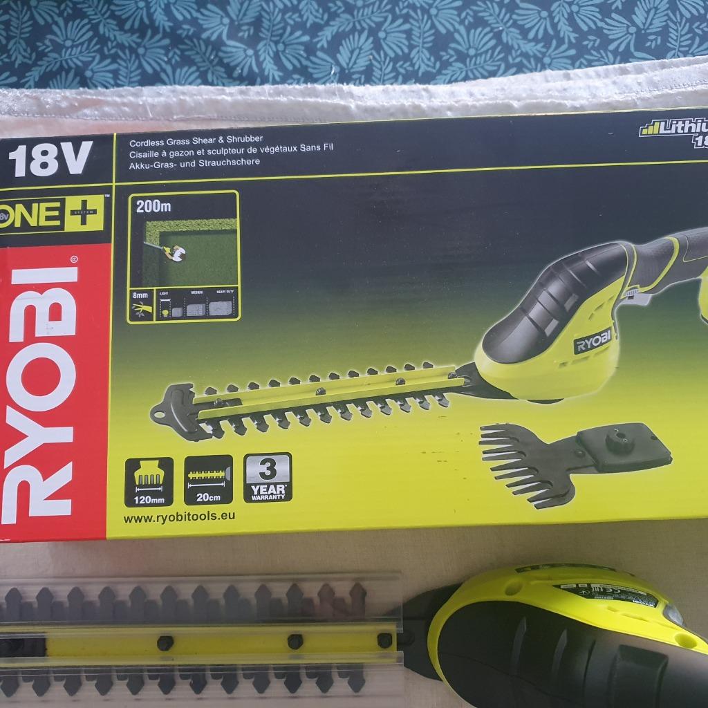 Taille buis/gazon sur 18V, Jardin & Terrasse, Enlèvement ou Envoi, Neuf, Batterie, Ryobi