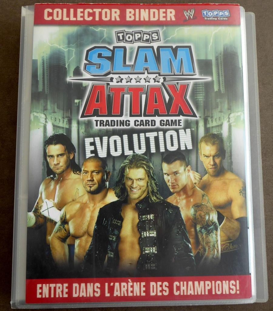 Collector Topps+140 Slam Attax Trading Cards Game "Evolution, Enlèvement ou Envoi