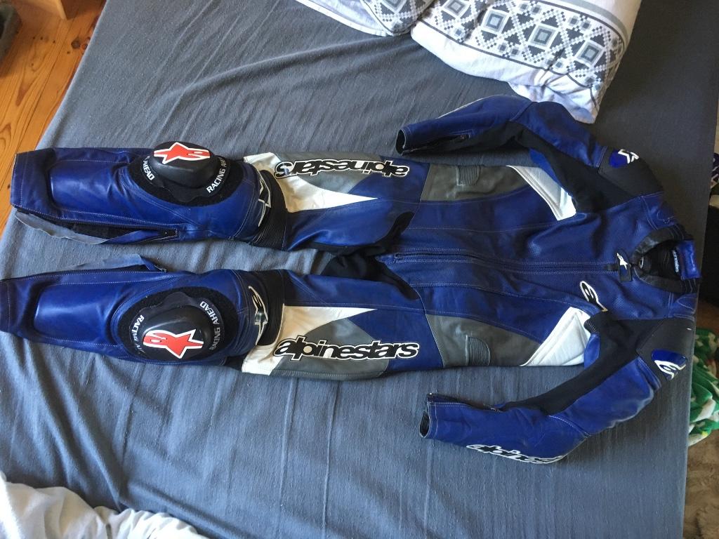 Combinaison moto alpinestars 50 t50 1 pièce, Motos, Vêtements | Vêtements de moto, Enlèvement, Seconde main, Combinaison