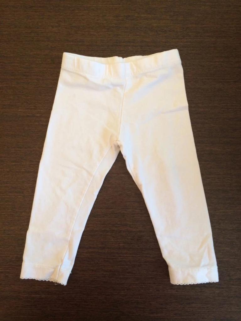 Legging court blanc fille, 2 ans, Enlèvement ou Envoi, Utilisé, Fille