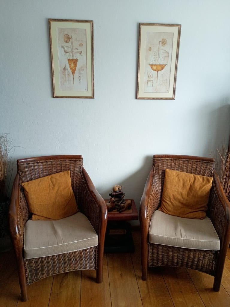 Fauteuils 2 stuks MOETEN vandaag WEG!!!, Ophalen