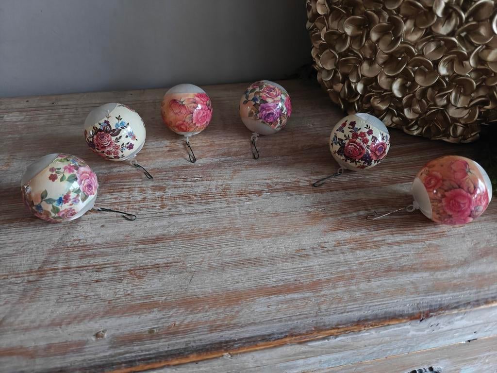 Vintage kerstboom versiering, zie foto's, Ophalen of Verzenden