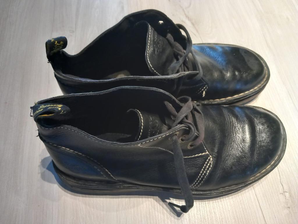 Dr Martens originales 43 Vintage rares, Enlèvement ou Envoi, Porté, Noir, Dr. Martens