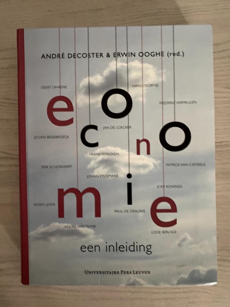 economie, Boeken, Ophalen, Zo goed als nieuw, Economie en Marketing, Andre decoster