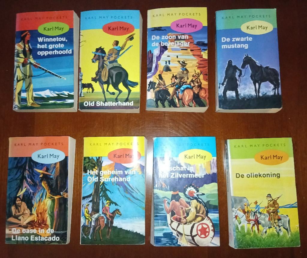 Karl May Pocket, Gelezen, Karl May, Ophalen of Verzenden, Fictie