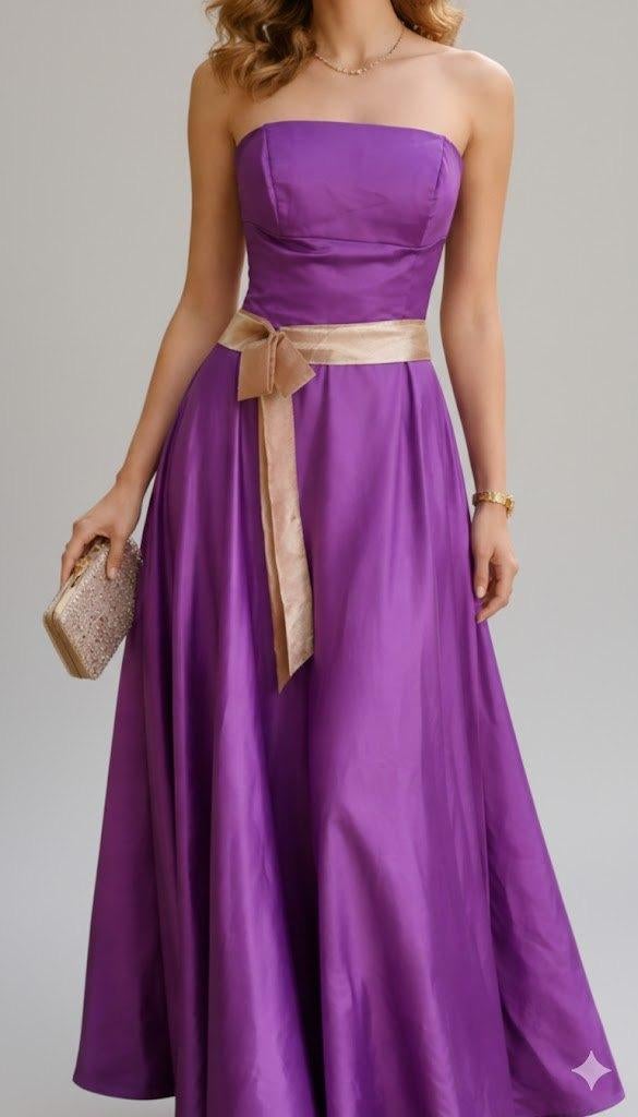 nieuw feestelijk kleed galakleed galajurk, Kleding | Dames, Maat 38/40 (M), Galajurk, Paars, Ophalen of Verzenden