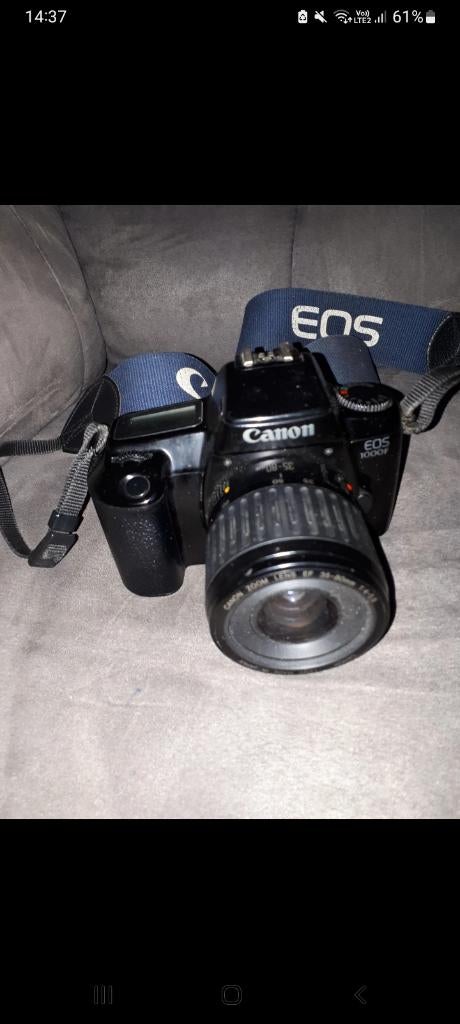 Appareil photo canon eos 1000F vintage, TV, Hi-fi & Vidéo, Appareils photo analogiques, Canon, Enlèvement ou Envoi