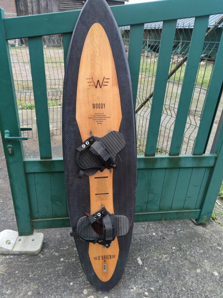 Wakeboard Woody Obrien - Vintage, Sports nautiques & Bateaux, Enlèvement, Comme neuf, Planche