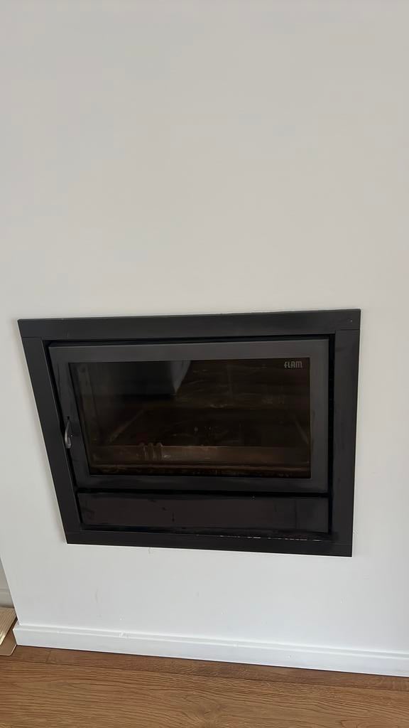 Flam inbouwkachel MT 68/57, Enlèvement, Comme neuf, Encastré, Cheminée au bois