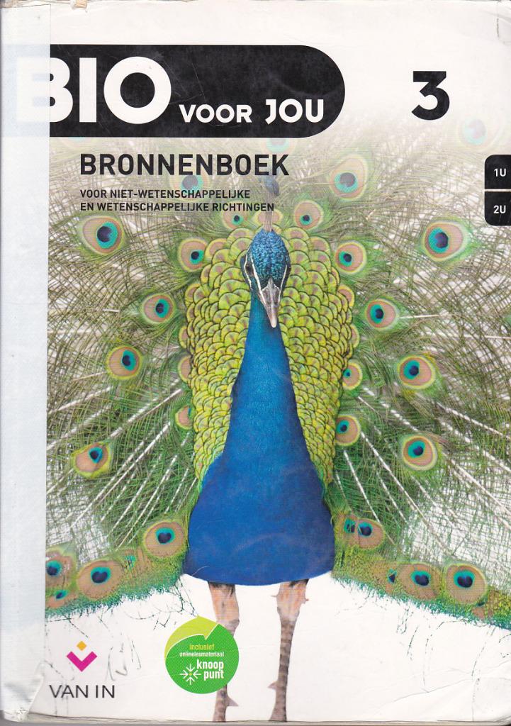 BIO voor JOU 3. Bronnenboek., Gelezen, C. Van Nevel e.a., Biologie, Ophalen of Verzenden