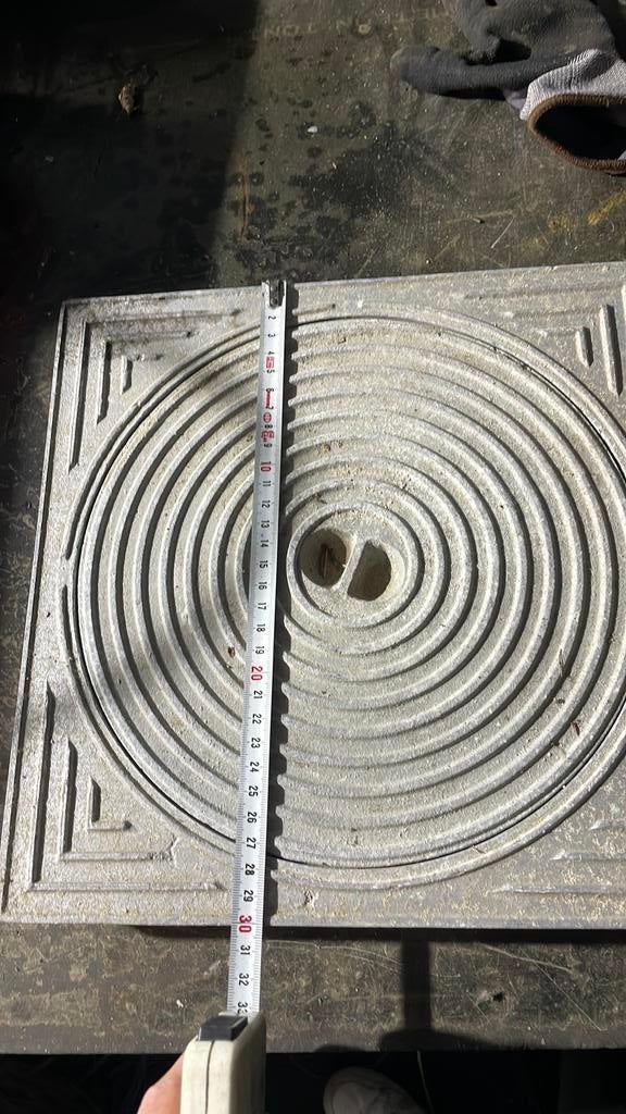 Putdeksel aluminium, Ophalen of Verzenden, Zo goed als nieuw, Aluminium