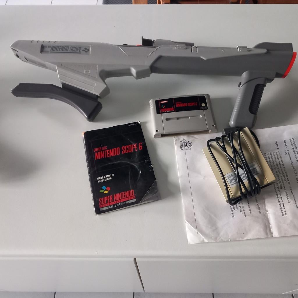 Scope Super Nintendo Europe (pal), Consoles de jeu & Jeux vidéo, Enlèvement ou Envoi, Comme neuf