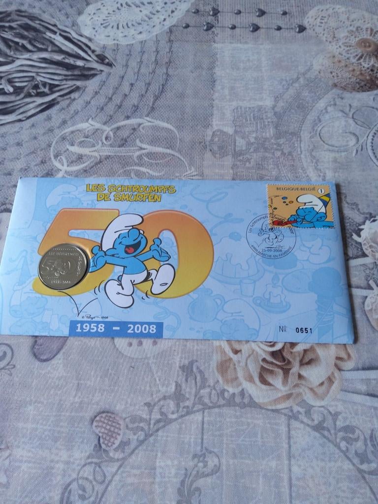 Pièce les Schtroumpfs, Collections, Enlèvement ou Envoi, Comme neuf