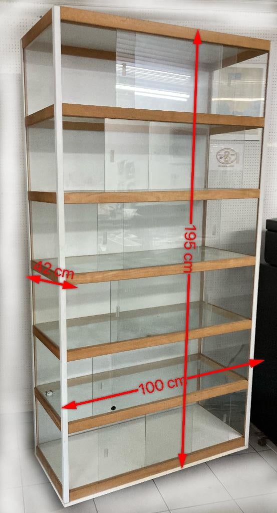 Vitrine KEWLOX, Enlèvement, Utilisé