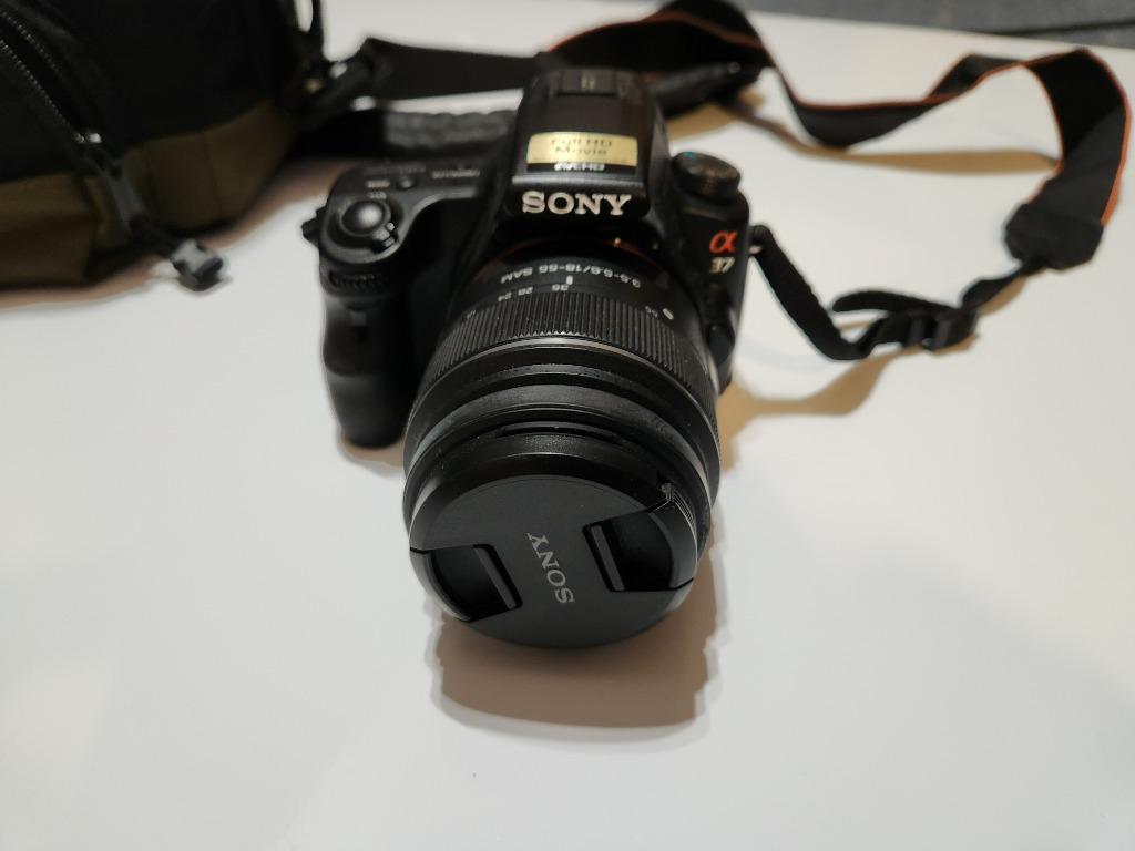 Sony A SLT-37 camera, Audio, Tv en Foto, Ophalen, Gebruikt, Spiegelreflex, Sony