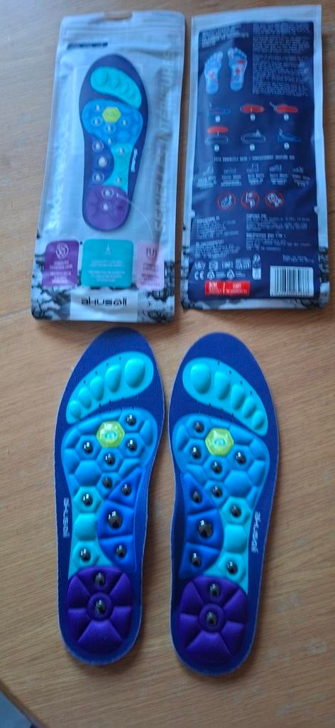Semelles massage reflexologie 2 paires