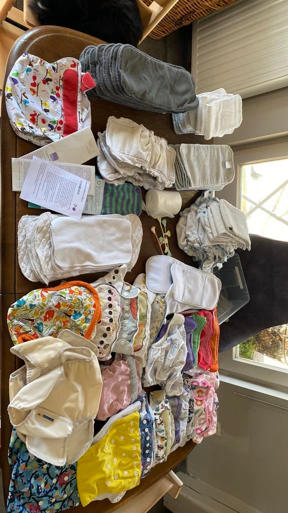 Wasbare luiers, Ophalen of Verzenden, Gebruikt, Overige typen, Overige merken