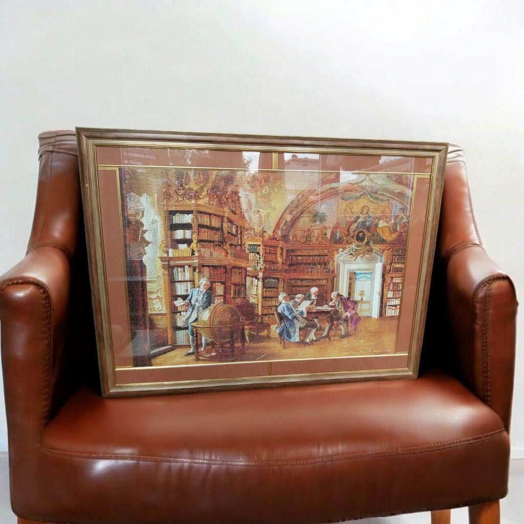 Puzzle encadré d'après un tableau classique — « Monks », Antiquités & Art, Enlèvement ou Envoi