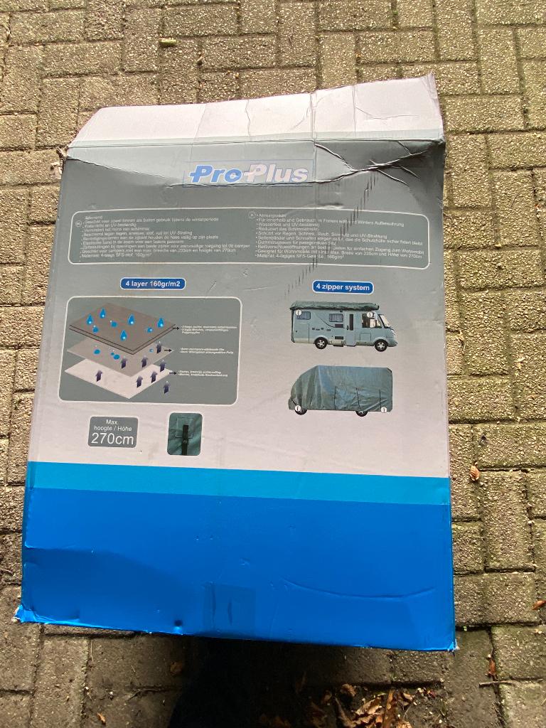 camperhoes 750, Caravanes & Camping, Camping-cars, Jusqu'à 4, 6 à 7 mètres, Siège standard, Toilette à cassette