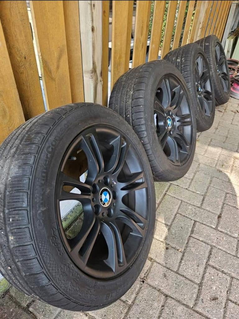 Zwarte BMW velgen 18 inch 5x120, Ophalen, BMW