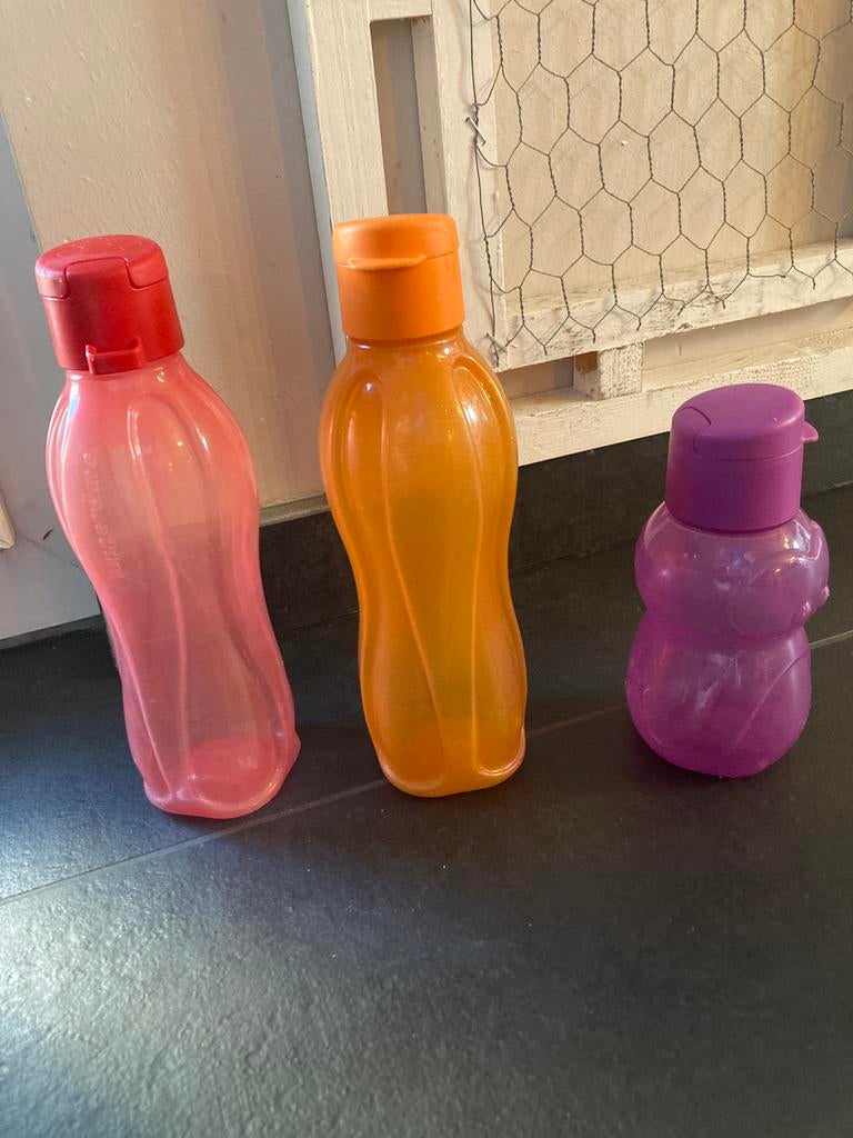 Gourde Tupperware 500 ml 330 ml, Maison & Meubles, Cuisine| Tupperware, Enlèvement, Comme neuf