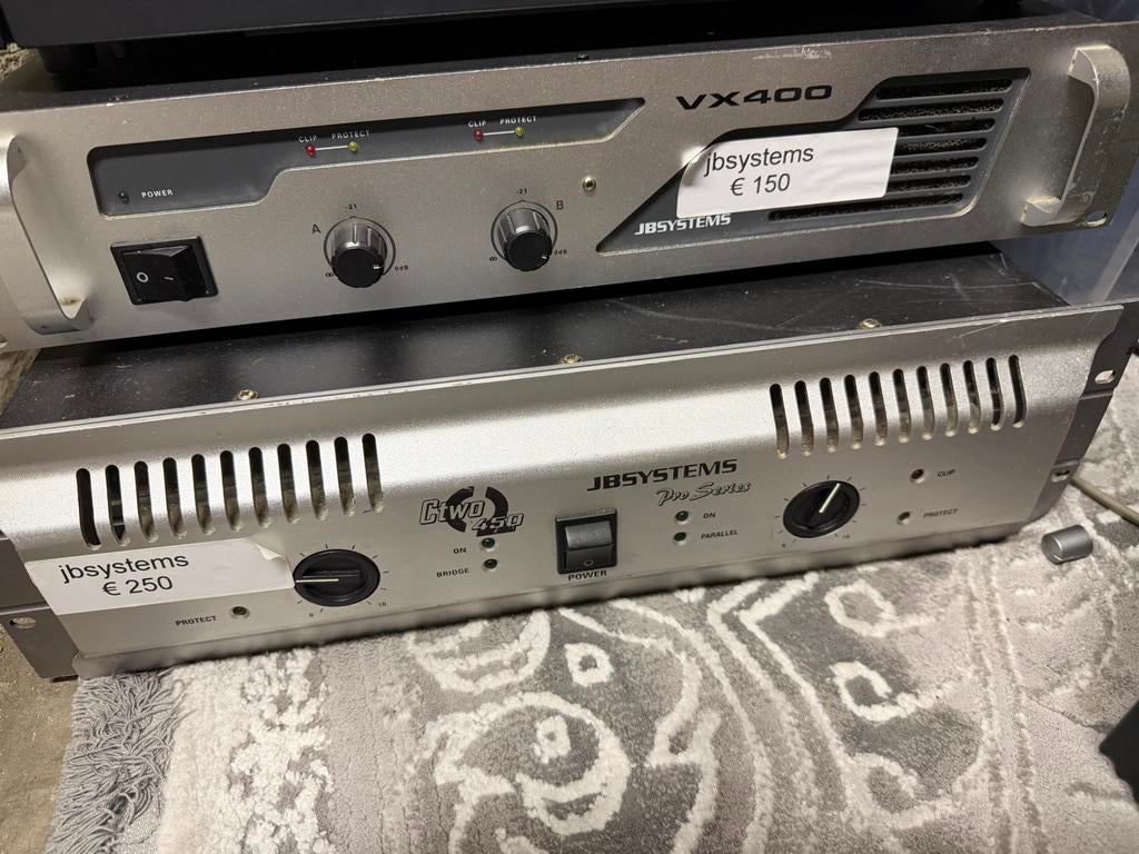 Jbsystems versterker, Ophalen, Zo goed als nieuw