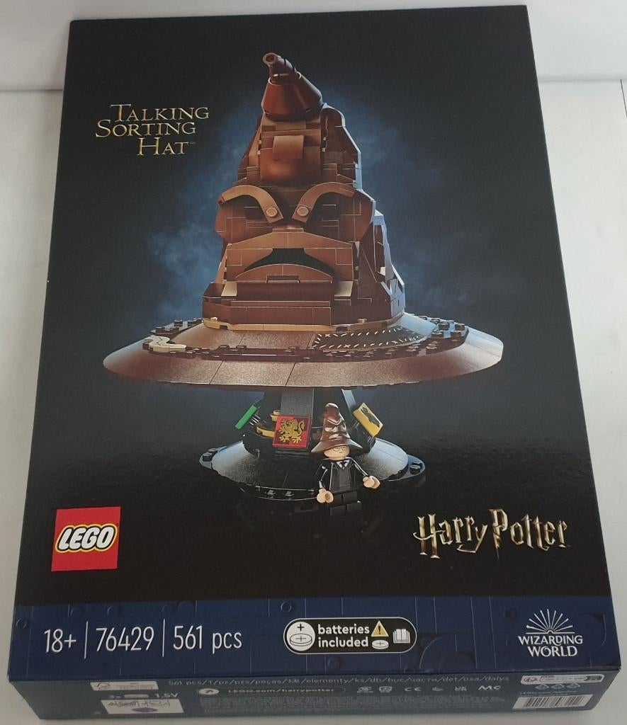 Lego 76429 Pratende Sorteerhoed huren - Harry Potter, Kinderen en Baby's, Lego, Harry Potter, Ophalen of Verzenden, Complete set