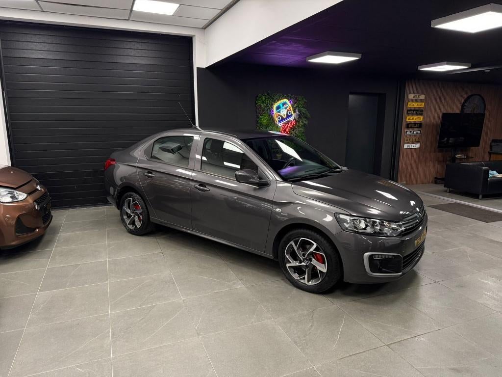 CITROEN C-ELYSEE 2019 BENZINE TOPSTAAT, Autos, Bluetooth, Argent ou Gris, Achat, Euro 6