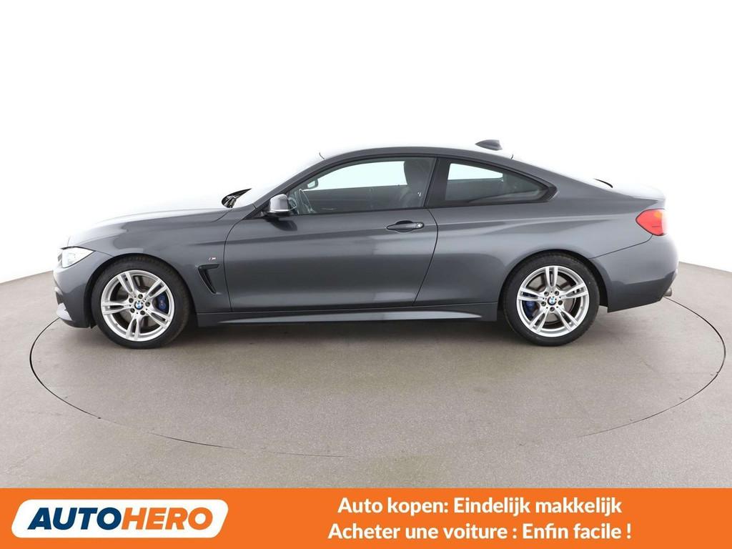 BMW 4 Serie 430 430i M Sport (bj 2016, automaat), Auto's, BMW, Gebruikt, Alcantara, 4 Reeks, Grijs