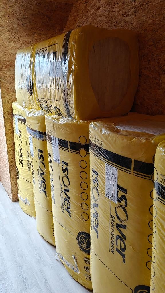 Isolatie Isover Sonepanel 5 cm en 10 cm, Doe-het-zelf en Bouw, Ophalen, Nieuw, Glaswol, Muurisolatie