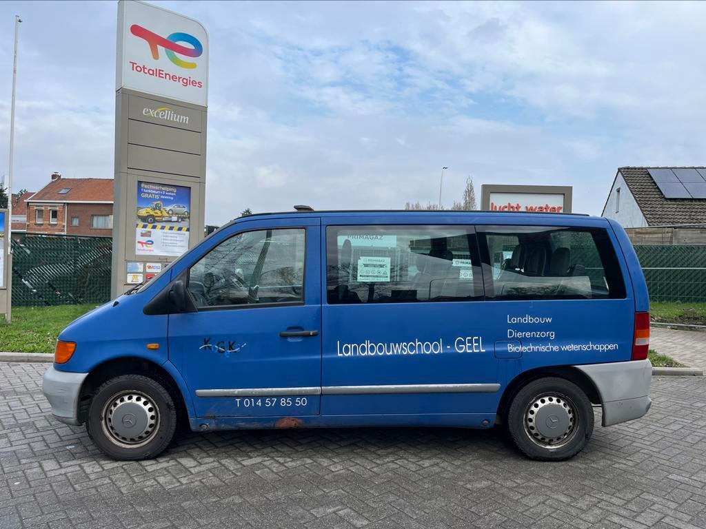 Mercedes Vito 108 Cdi 2000/174000 km/h Climatisation/9PL, Autos, Achat, Entreprise, Boîte manuelle, MPV ou Monospace