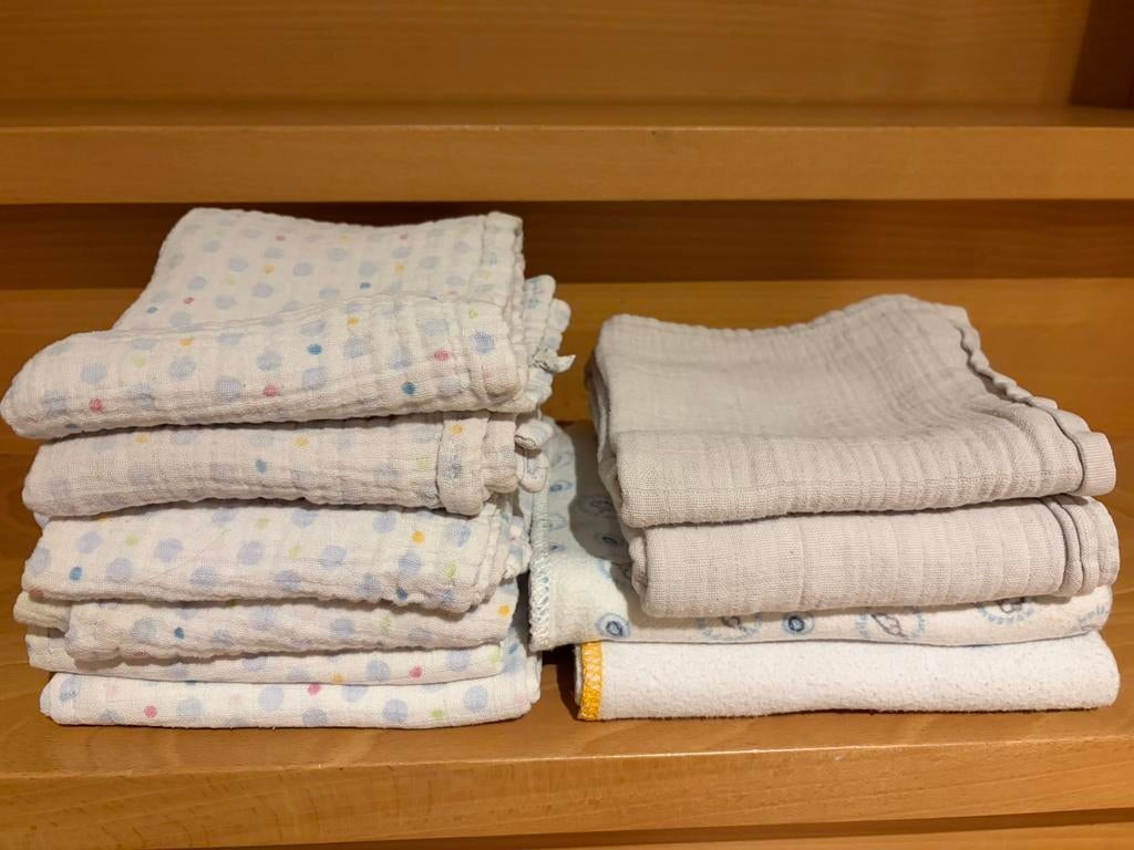 Set van 10 tetradoeken, Kinderen en Baby's, Ophalen, Gebruikt, Overige typen