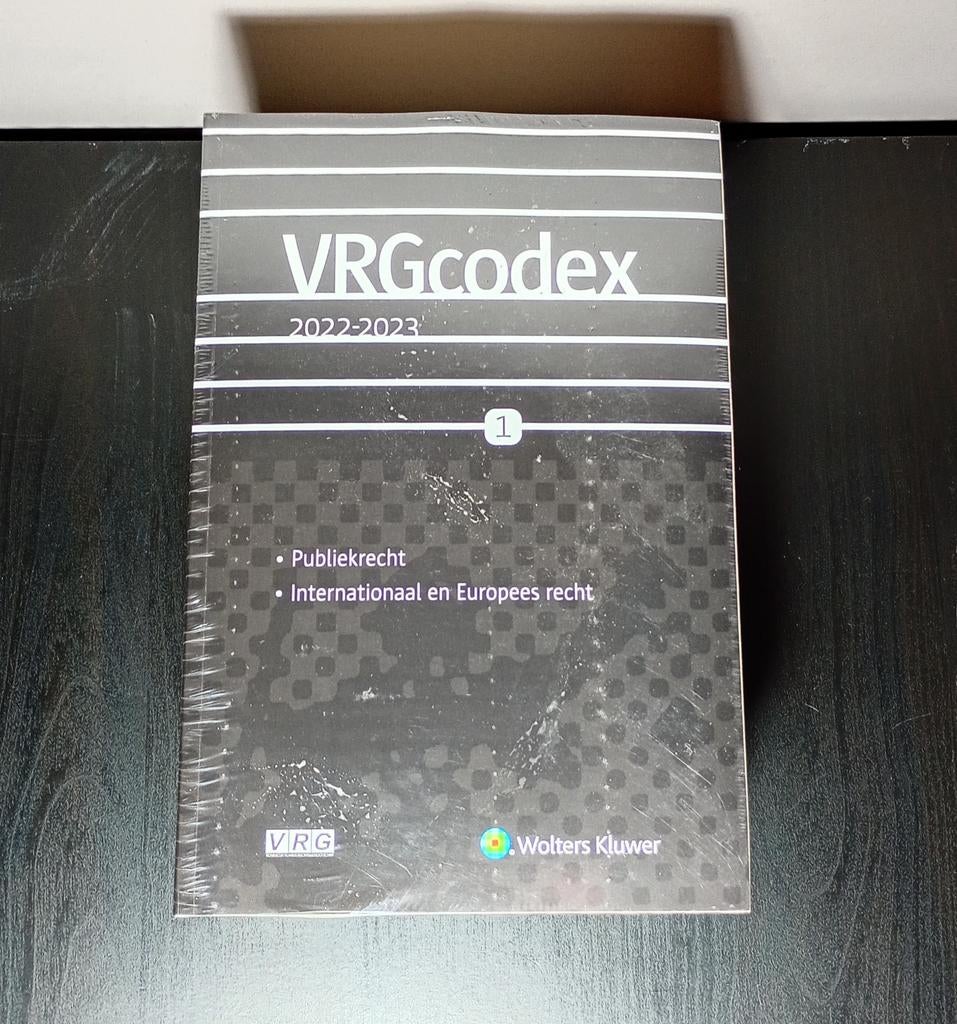 VRG codex 2022-2023 (3 delen), Boeken, Studieboeken en Cursussen, Ophalen of Verzenden