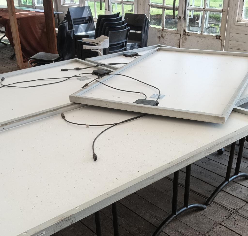 Zonnepanelen, Enlèvement, Utilisé