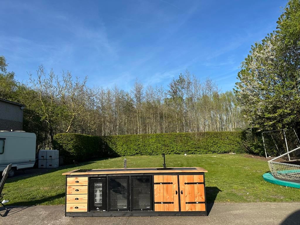 Buitenkeuken, Jardin & Terrasse, Cuisines extérieures, Enlèvement, Comme neuf, Électrique, Autoportant