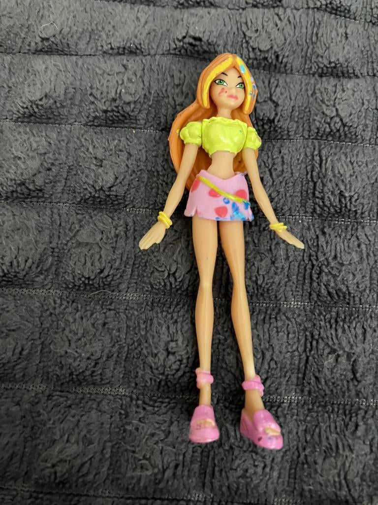Popje flora 8 cm winx club magical minis, Ophalen of Verzenden, Gebruikt