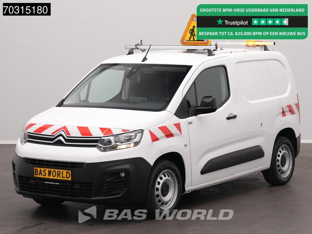 Citroën Berlingo 110pk Benzine Automaat L1H1 Navi Airco Cru, Auto's, Automaat, Stof, Gebruikt, 1199 cc