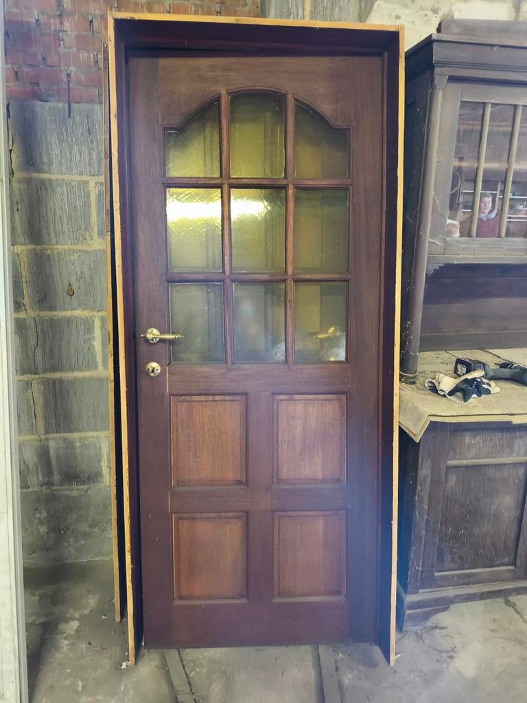 Binnendeuren, Doe-het-zelf en Bouw, Ophalen, Glas